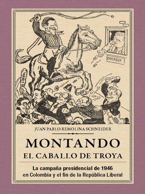 cover image of Montando el caballo de Troya